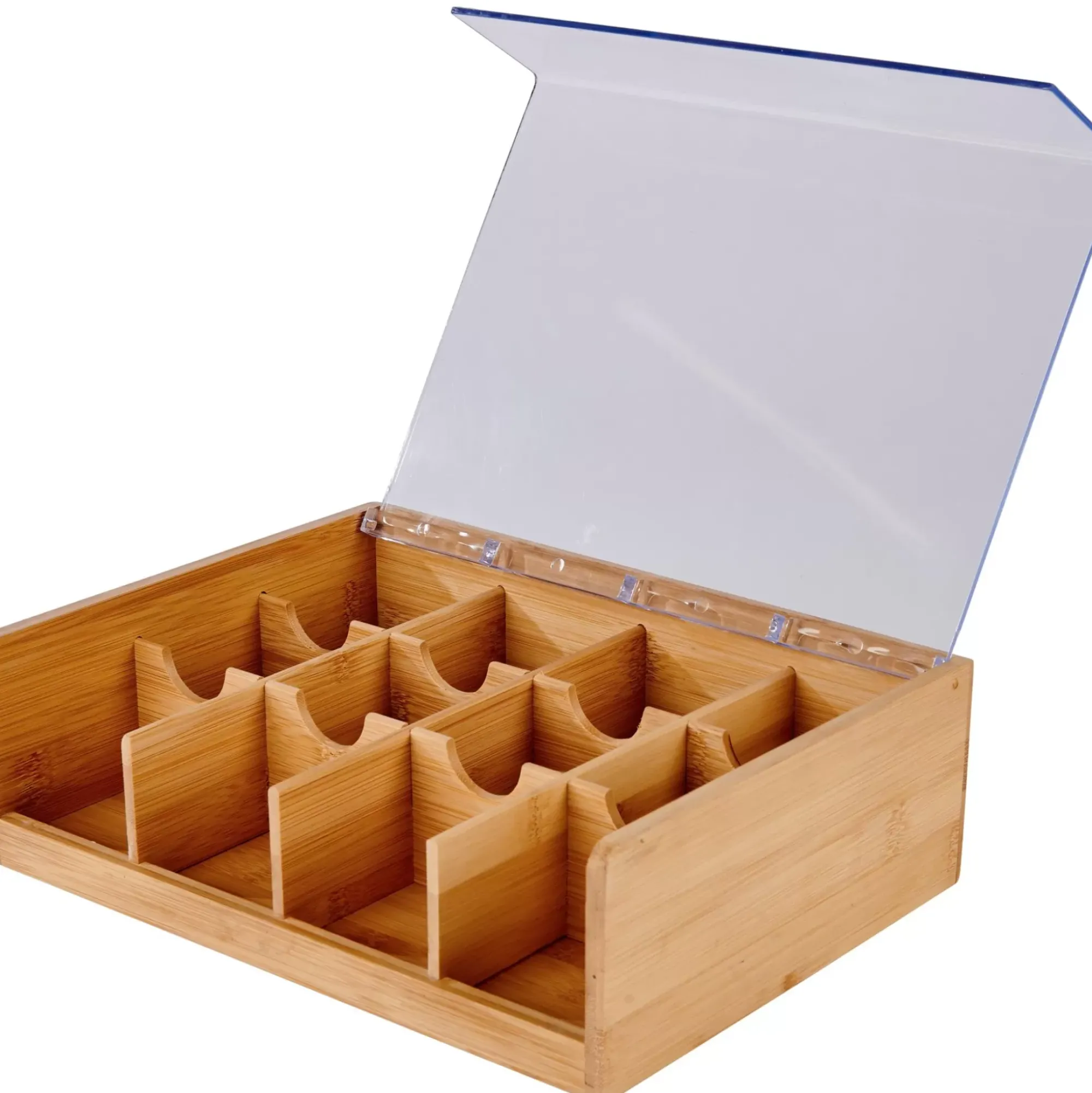 CASA Panda Caja Para Te 12 Compartim. Natural Flash Sale