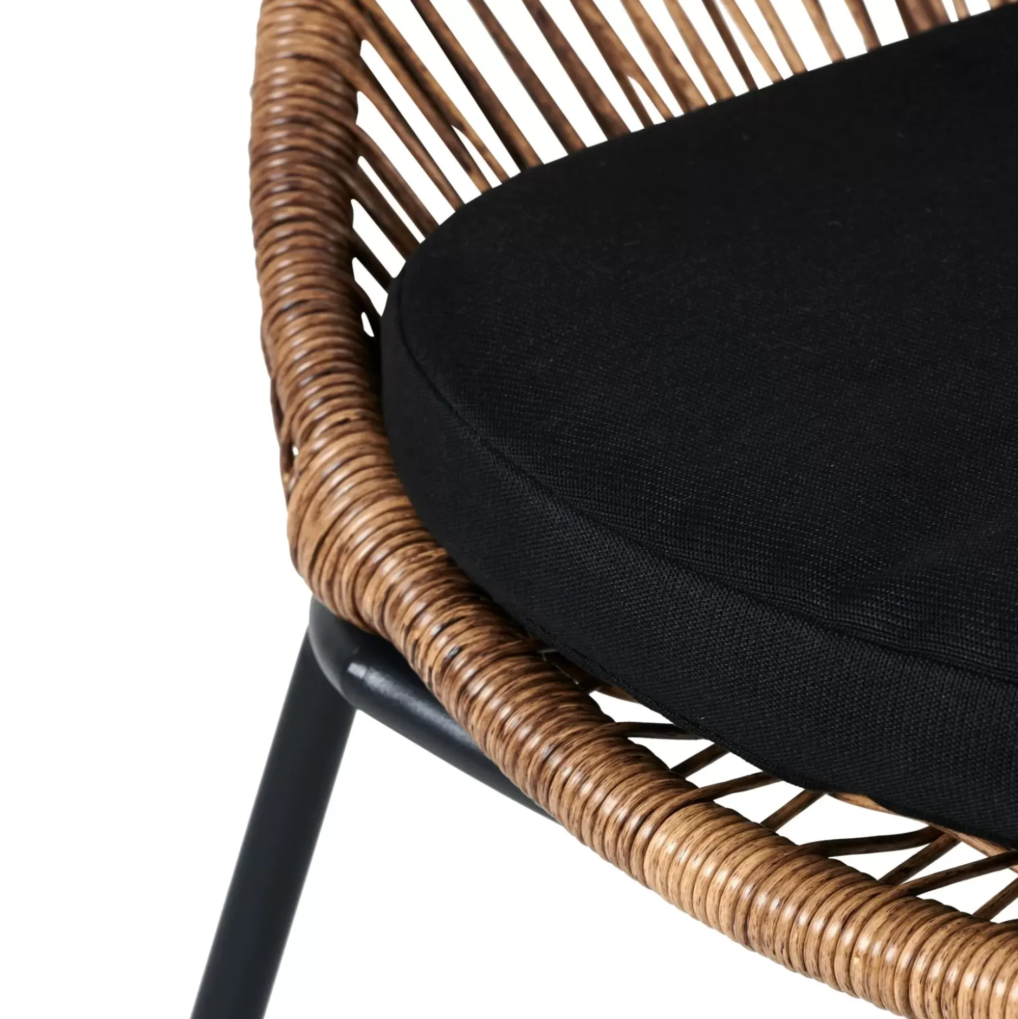 CASA Papayo Silla Lounge Con Cojin Natural Flash Sale