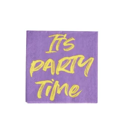 CASA Party Paquete De 20 Servilletas Morado Clearance