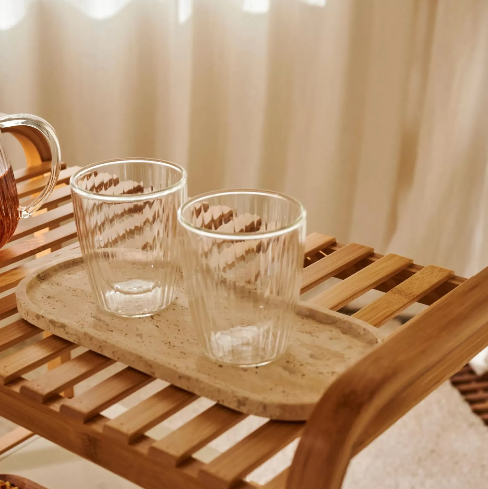 CASA Pausa Vaso De Doble Pared Juego De 2 Transparente Best Sale