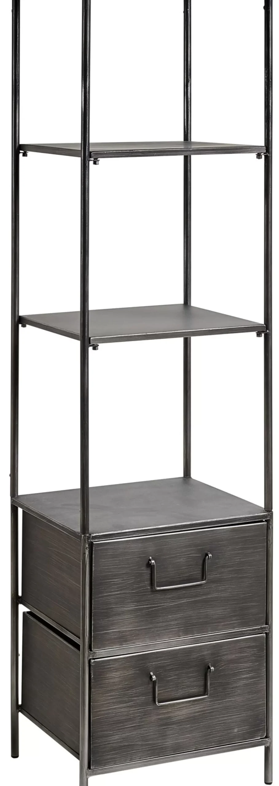 CASA Pharma Estanteria De Pared Con 2 Cajones Negro Store