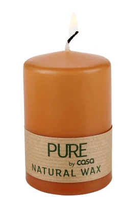 CASA Pure Vela Cilindrica Caramelo Best Sale