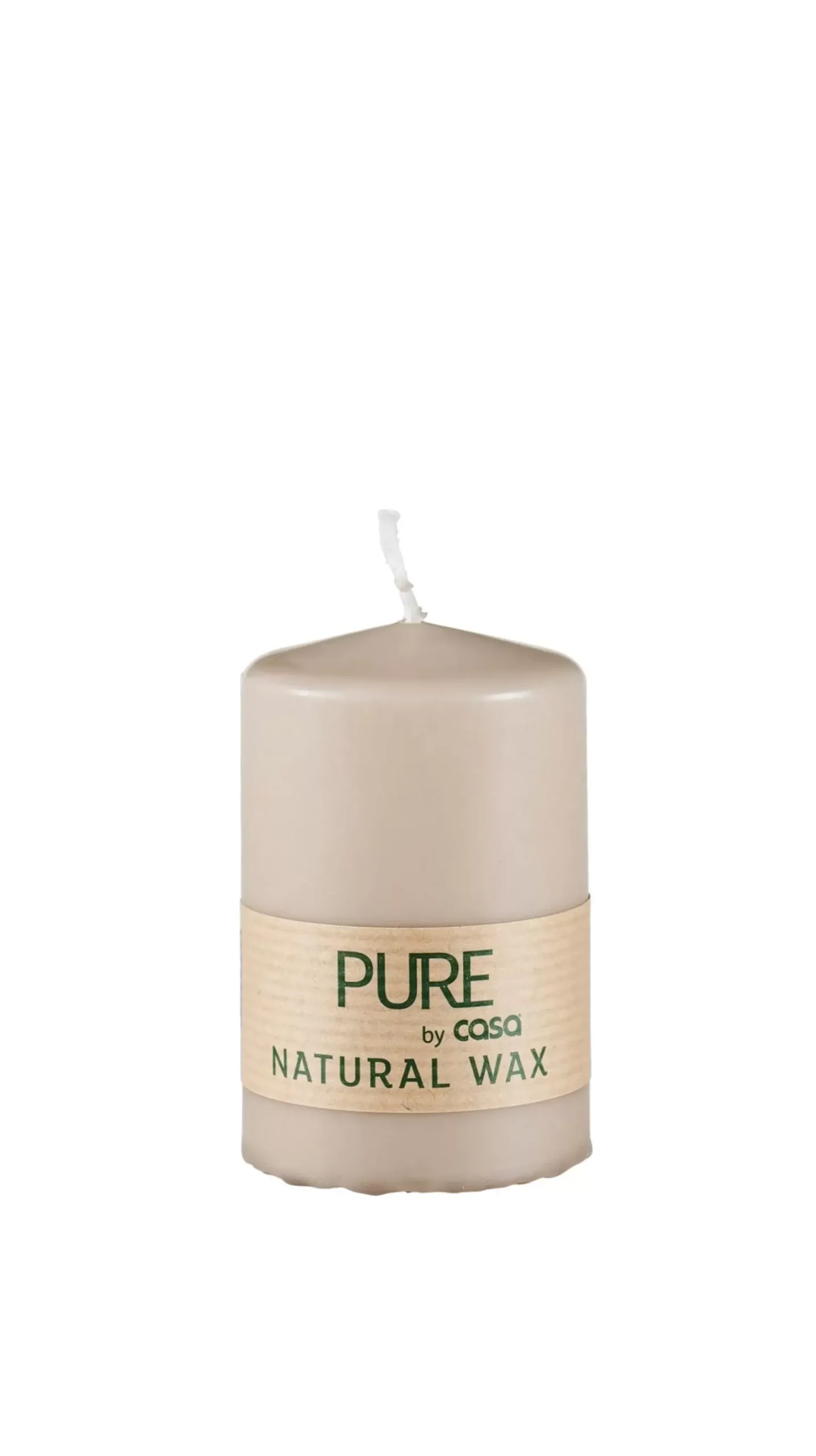 CASA Pure Vela Cilindrica Gris Hot