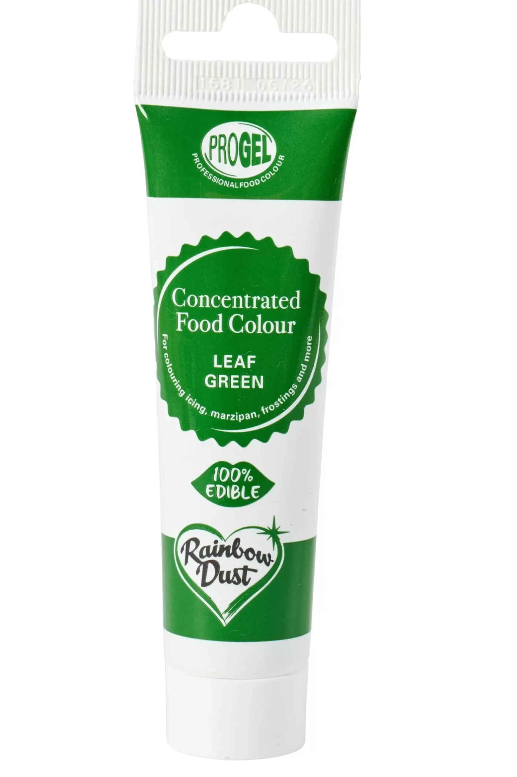 CASA Rainbowdust Gel Colorido Para Fondant Verde Fashion