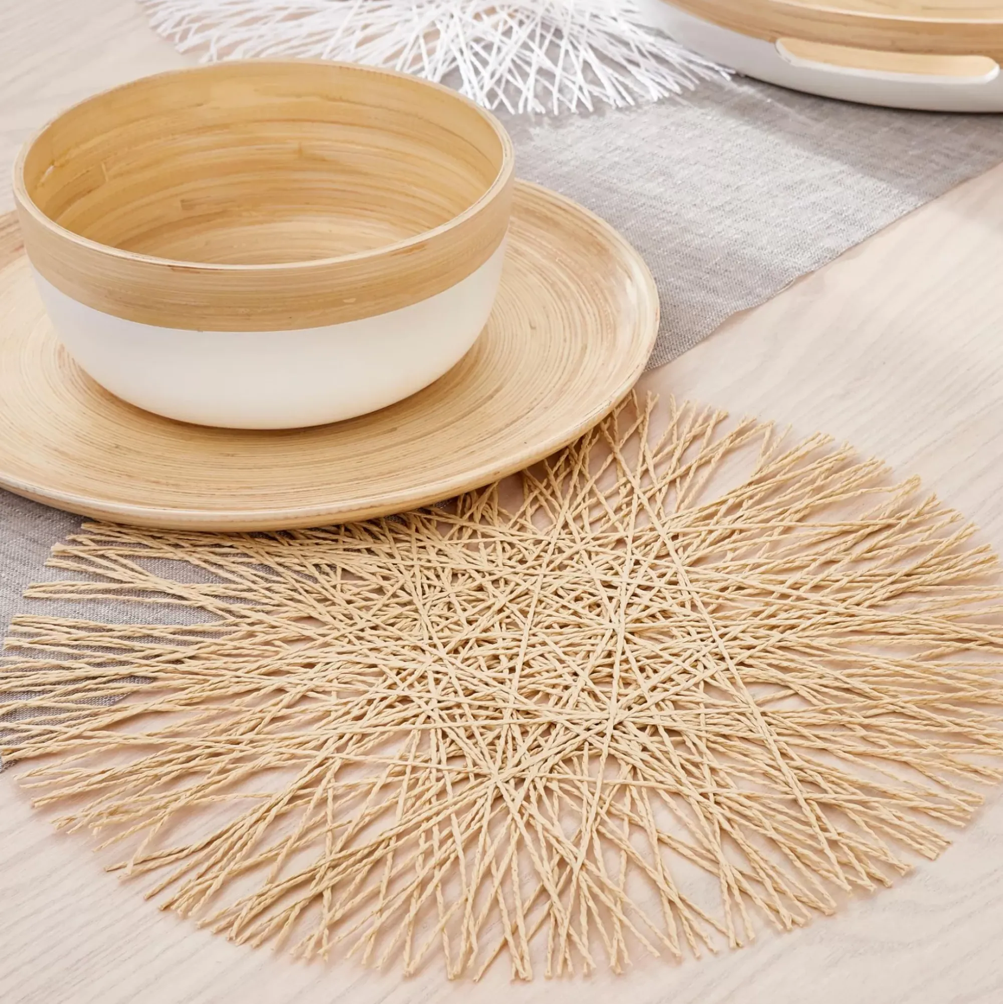 CASA Rami Mantel Individual Natural Cheap