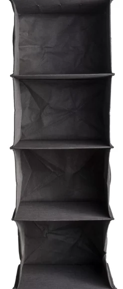 CASA Rango Sistema Almacenaje 4Compartimentos Gris Oscuro Fashion