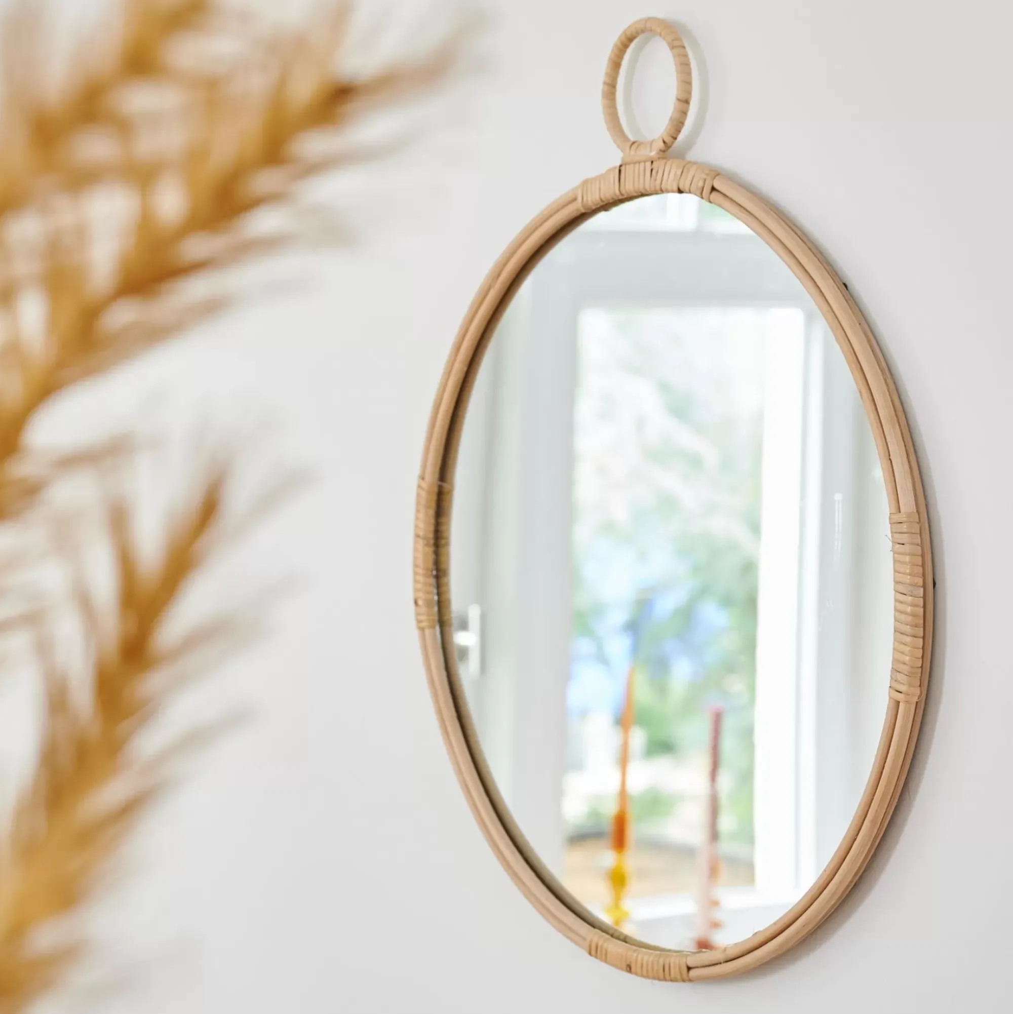 CASA Rattan Espejo Natural Best Sale