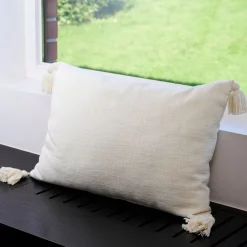 CASA Ravi Cojin Blanco Fashion