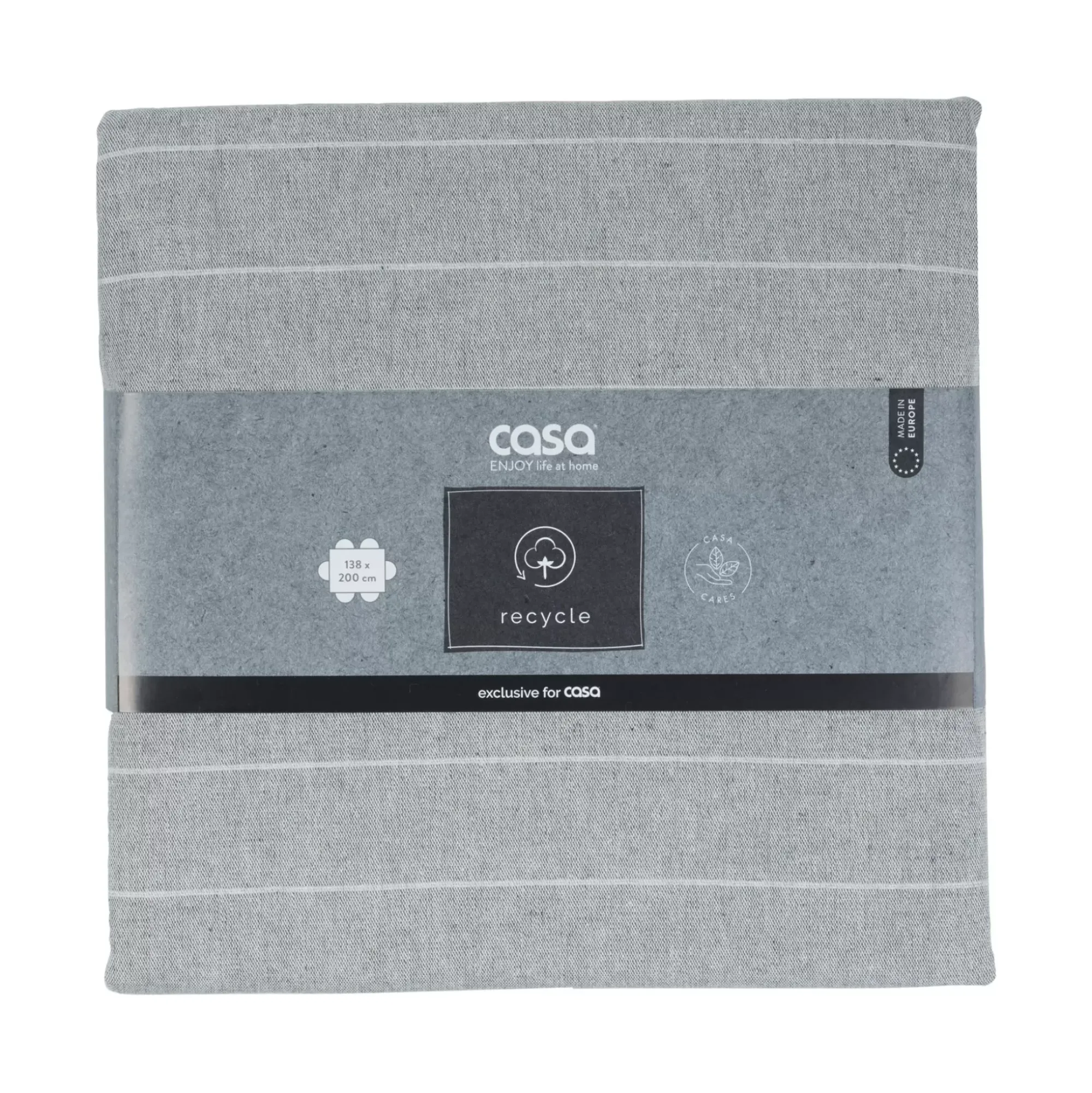 CASA Recycle Mantel Gris Hot