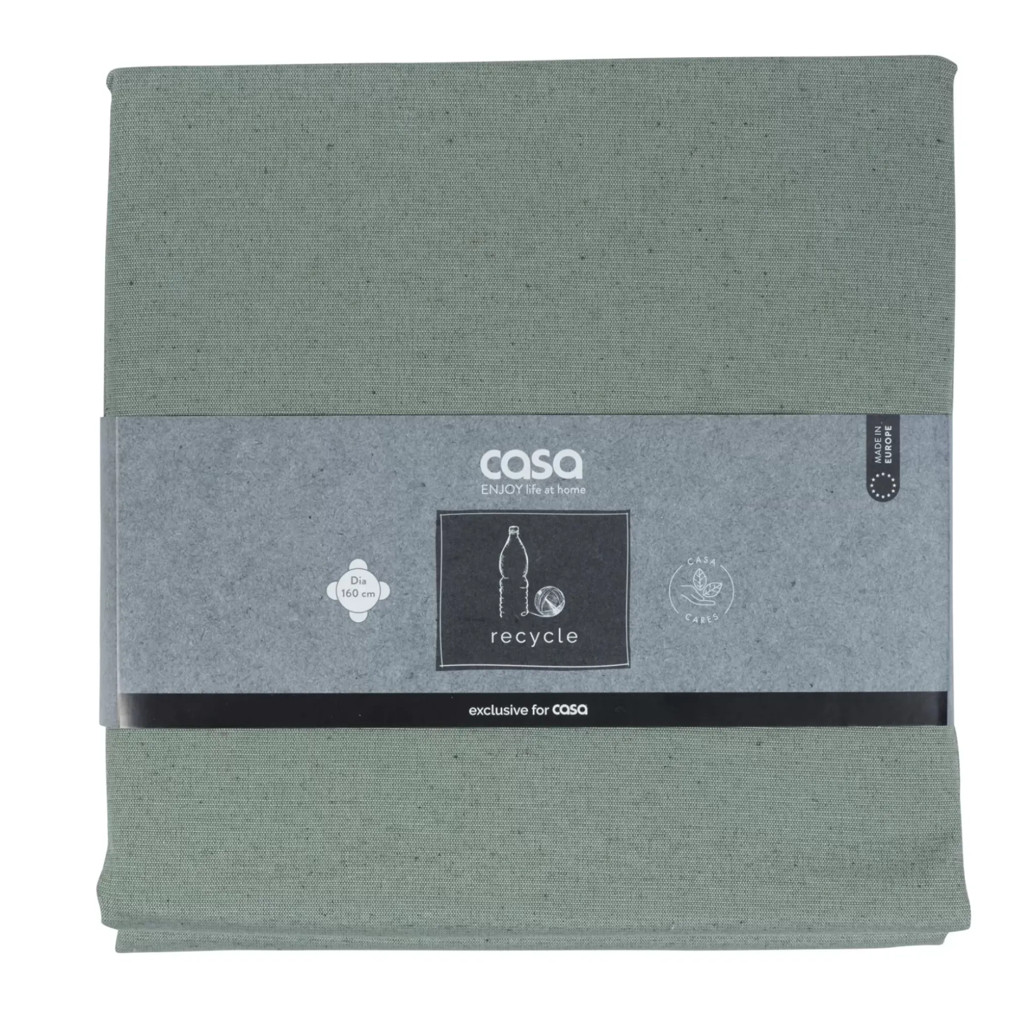 CASA Recycle Mantel Verde Shop