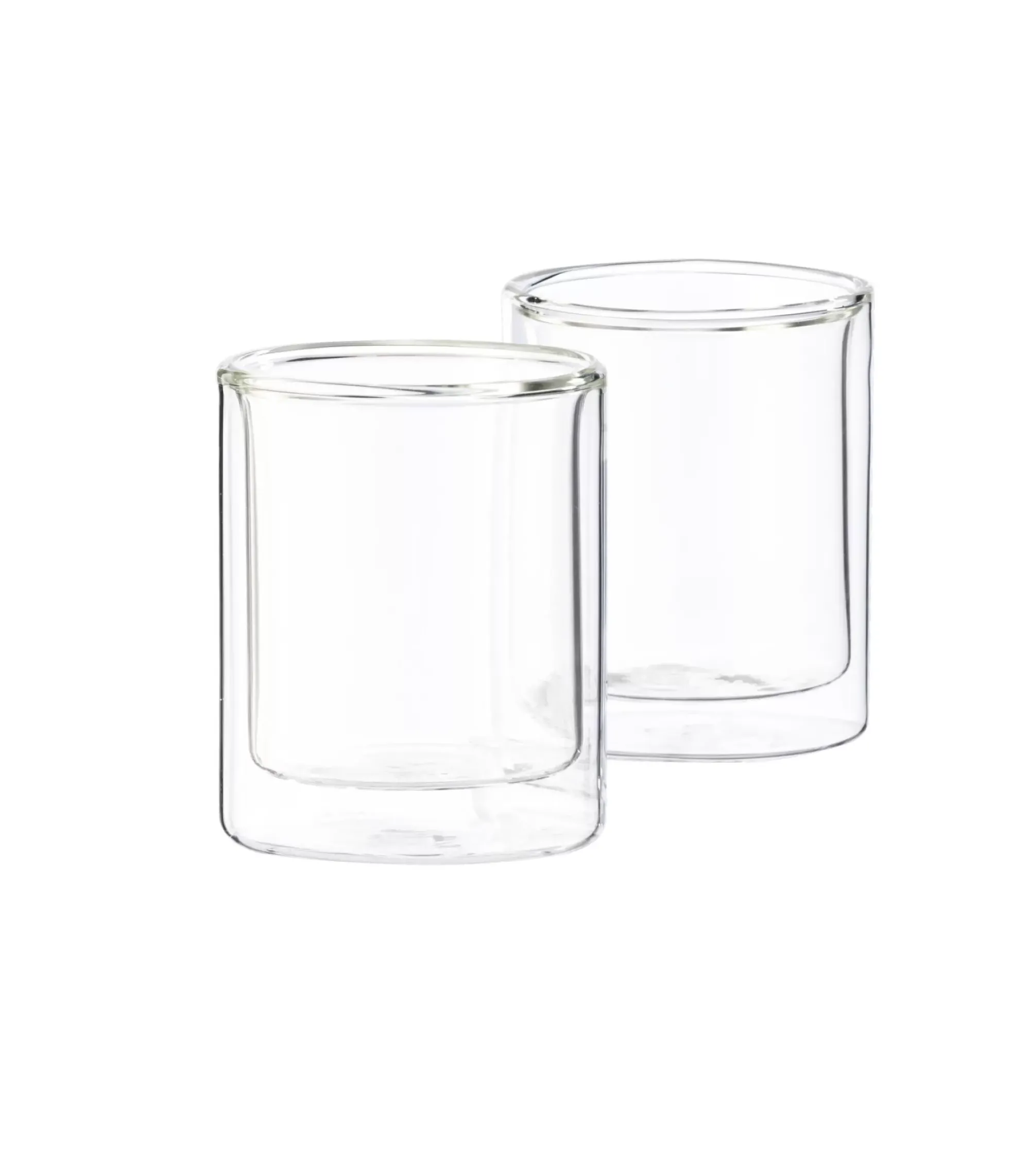 CASA Relax Vaso De Doble Pared Juego De 2 Transparente Flash Sale
