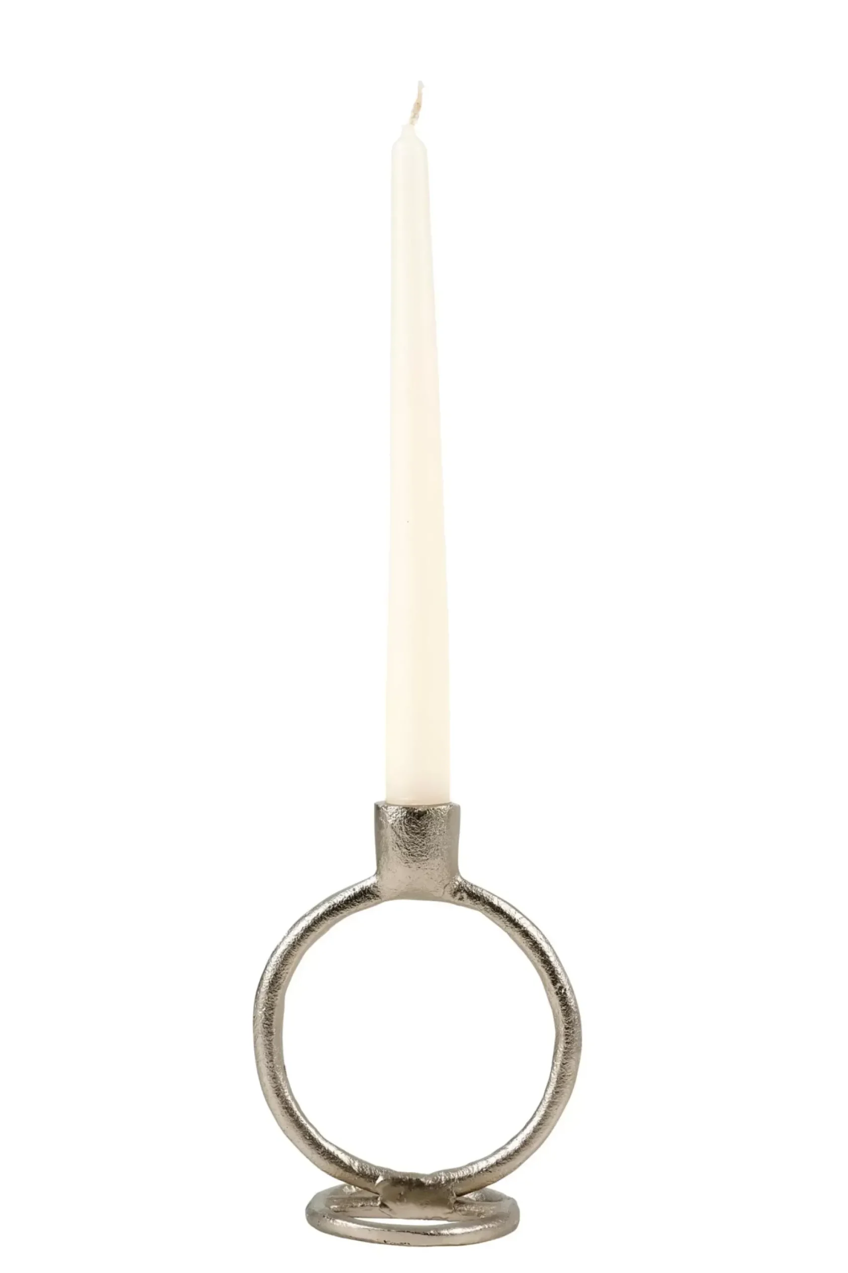 CASA Rings Candelabro Plateado Best Sale