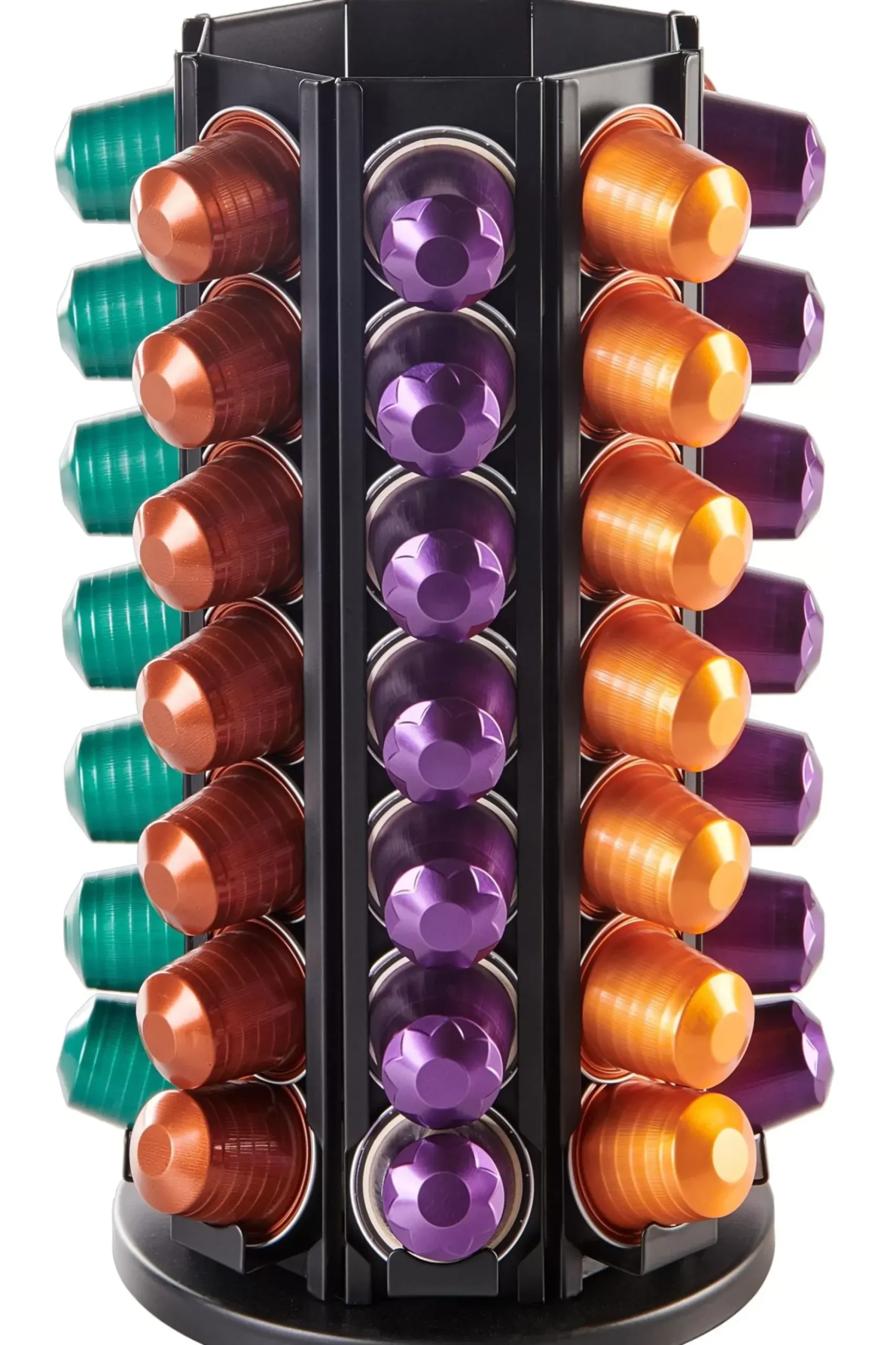 CASA Rotate Soporte De Capsulas Negro Hot