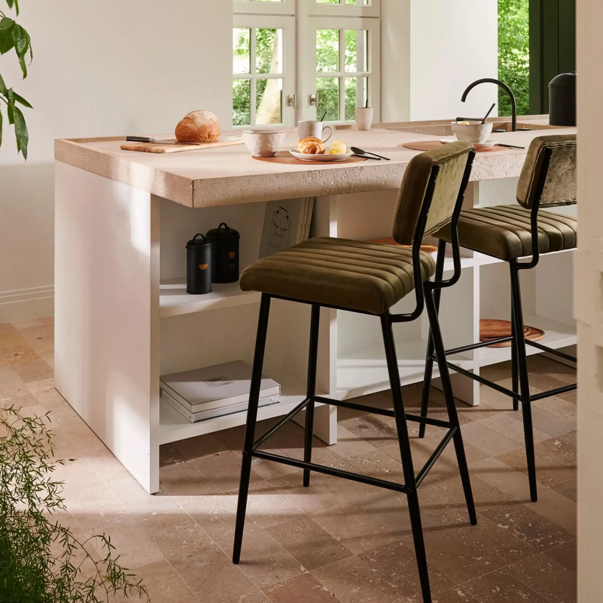 CASA Roxy Silla De Bar Prof. Asiento: 44 Cm Shop