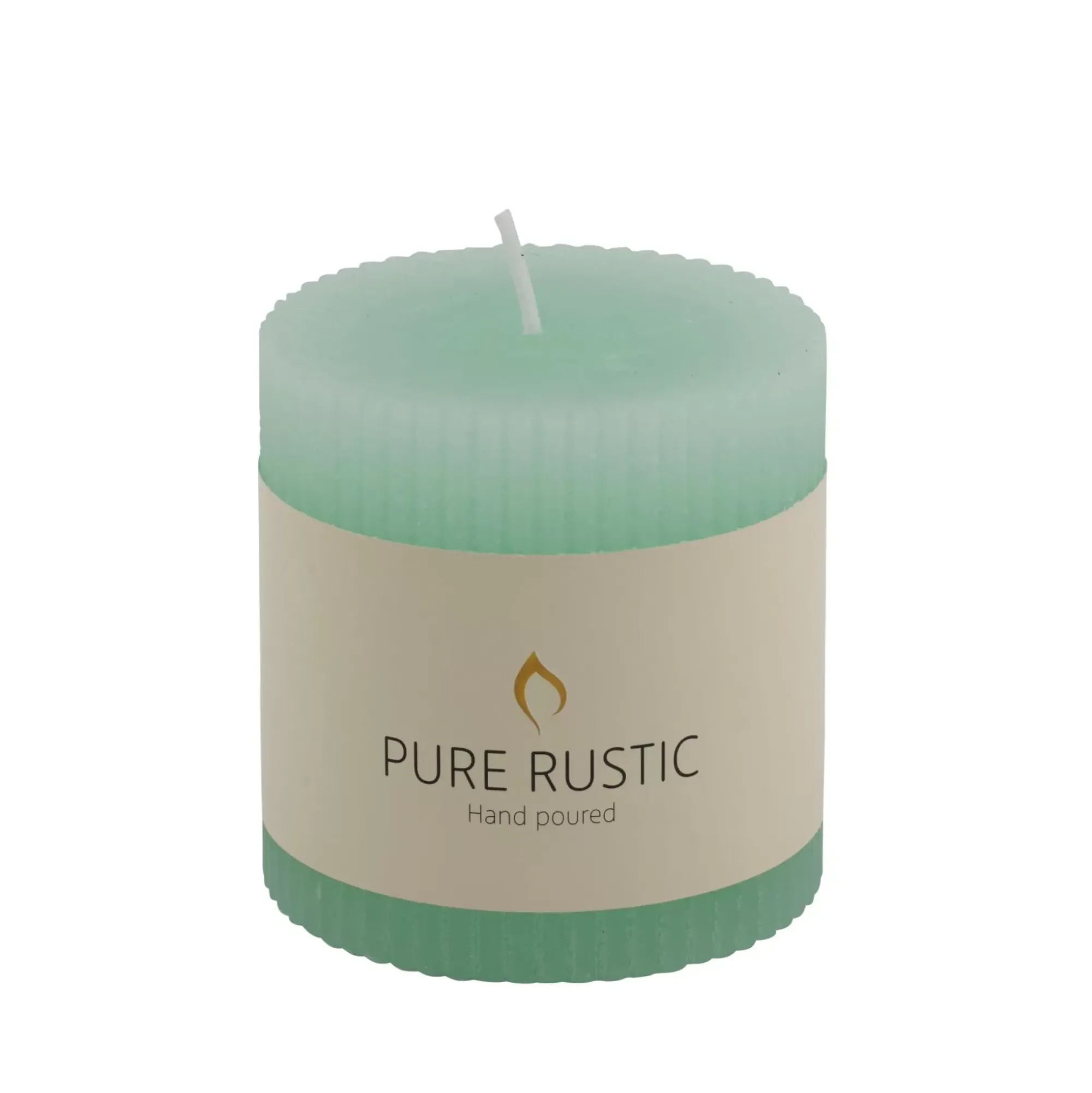 CASA Rustic Vela Estriada Menta Cheap