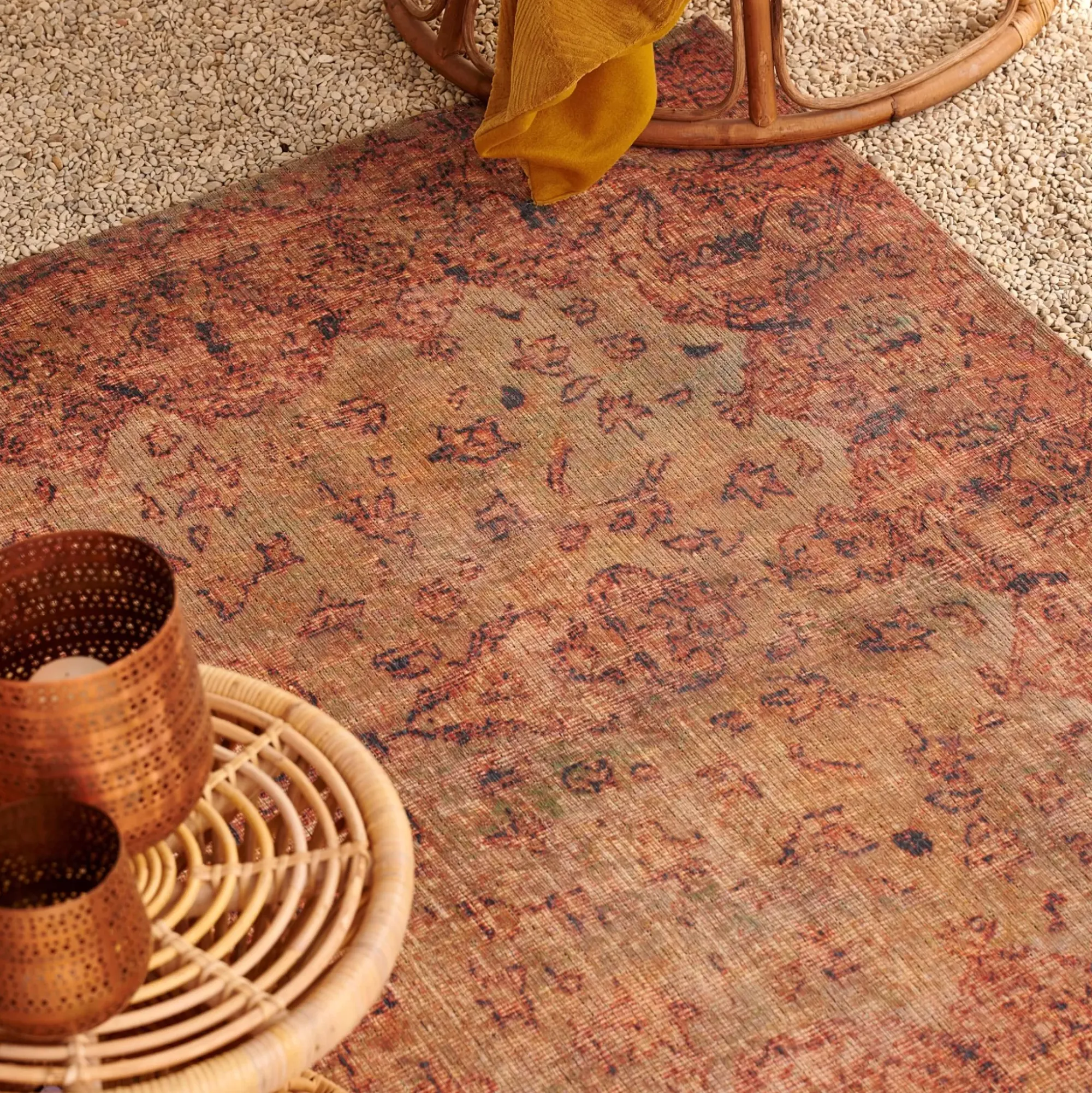 CASA Selim Alfombra Terracota Fashion