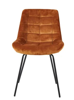 CASA Silka Silla De Comedor Negro, Marron New