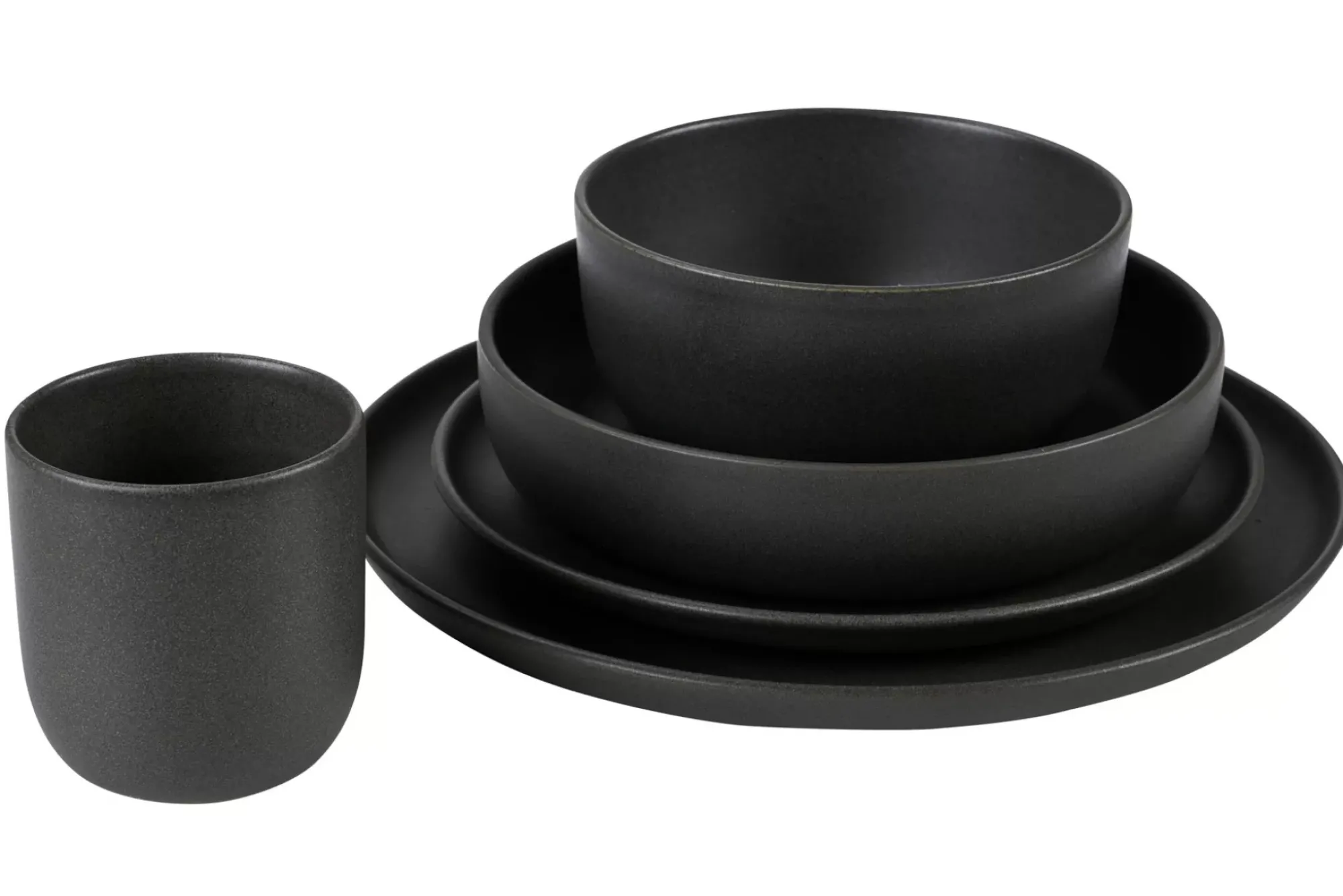 CASA Soul Coal Plato De Postre Gris Oscuro Cheap