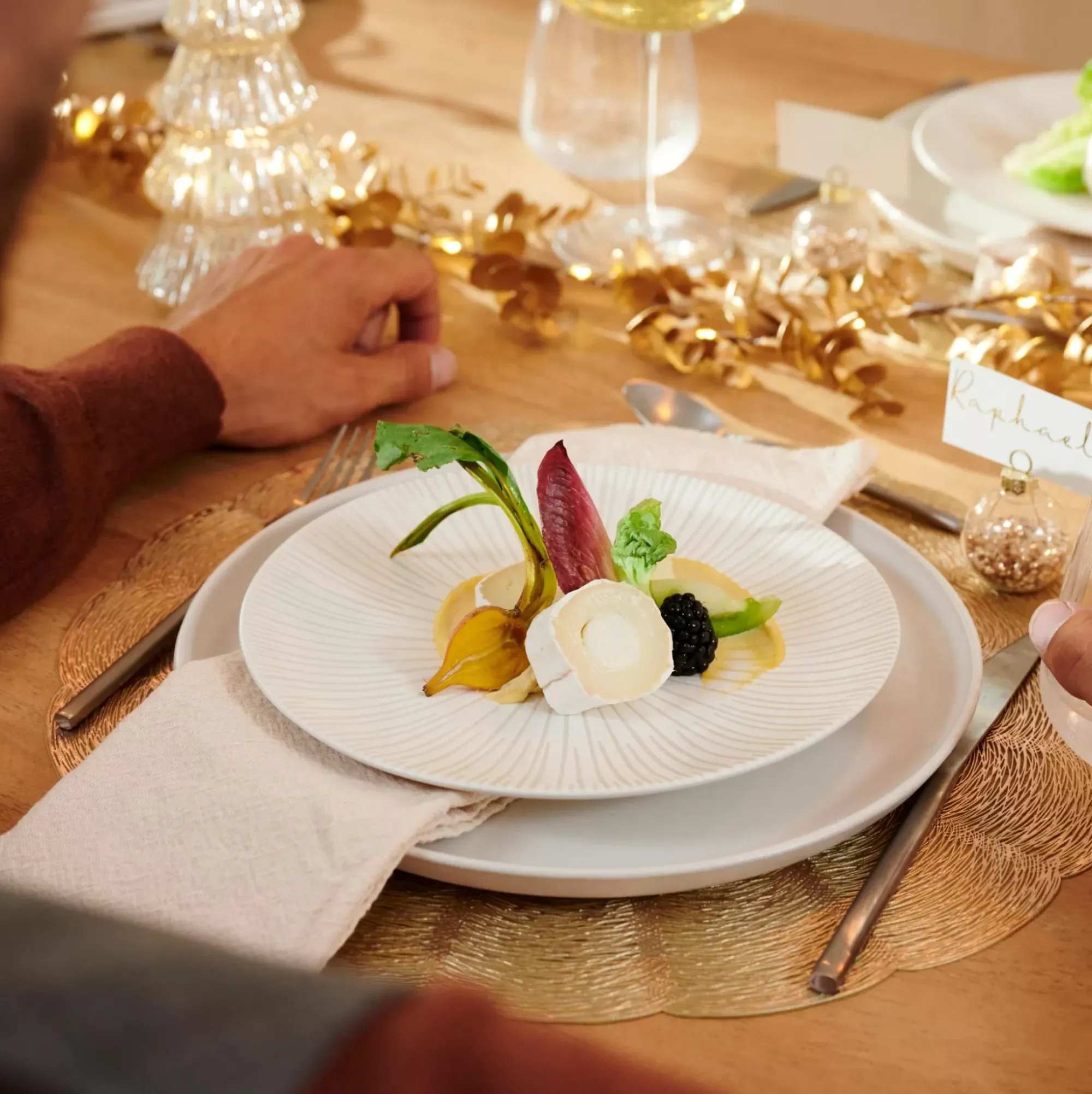 CASA Soul Ivory Plato Llano Blanco New