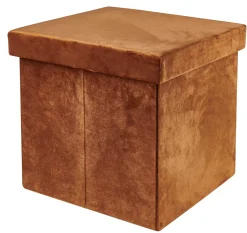 CASA Stor Puf Plegable Funcion Almac. Caramel Discount