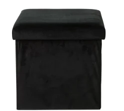 CASA Stor Puf Plegable Funcion Almac. Negro Online