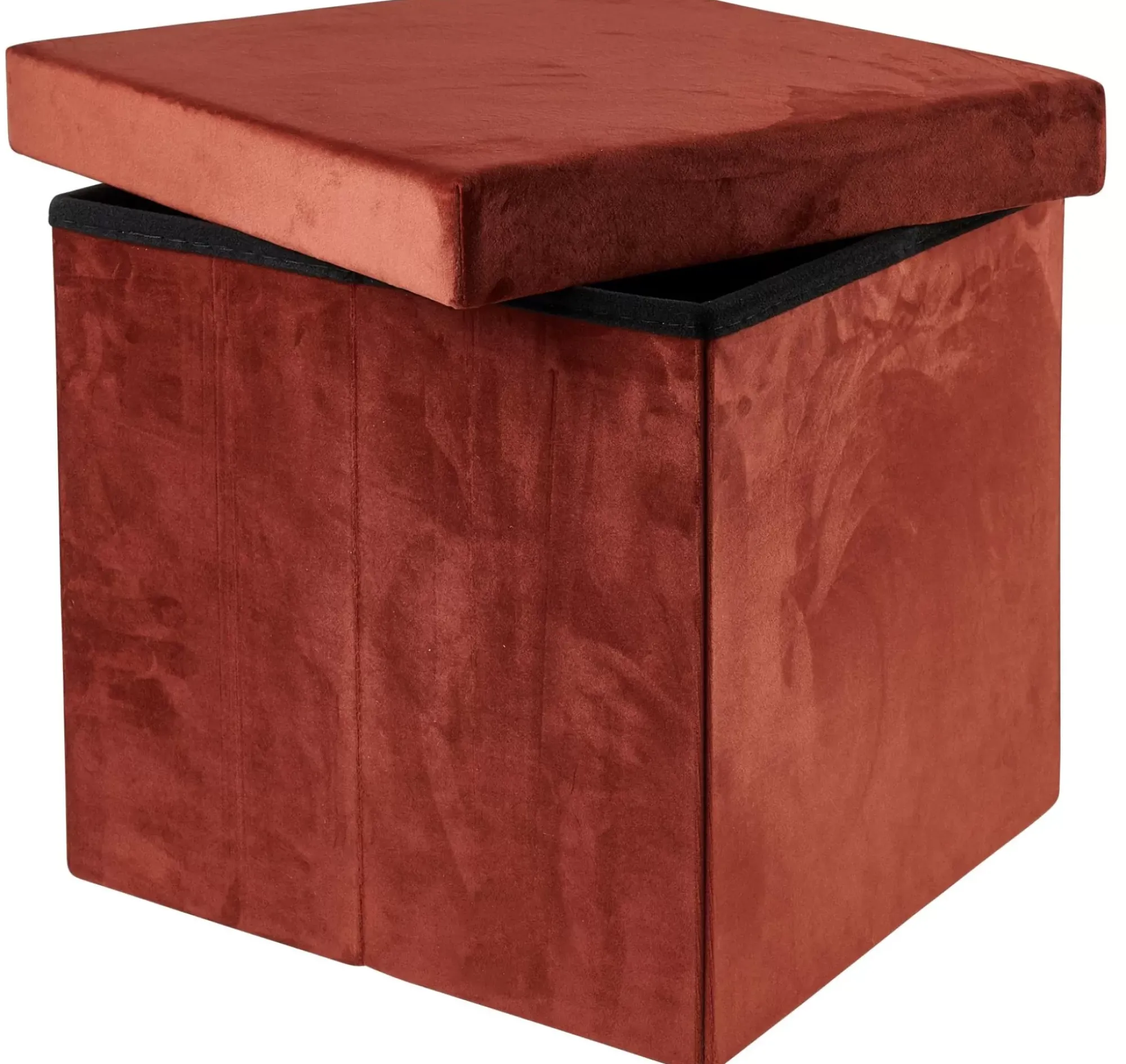 CASA Stor Puf Plegable Funcion Almac. Burdeos Best Sale