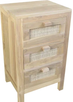 CASA Teck Cajonera 3 Cajones Natural Store