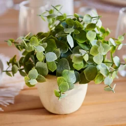 CASA Terra Planta En Maceta Blanco, Verde Cheap