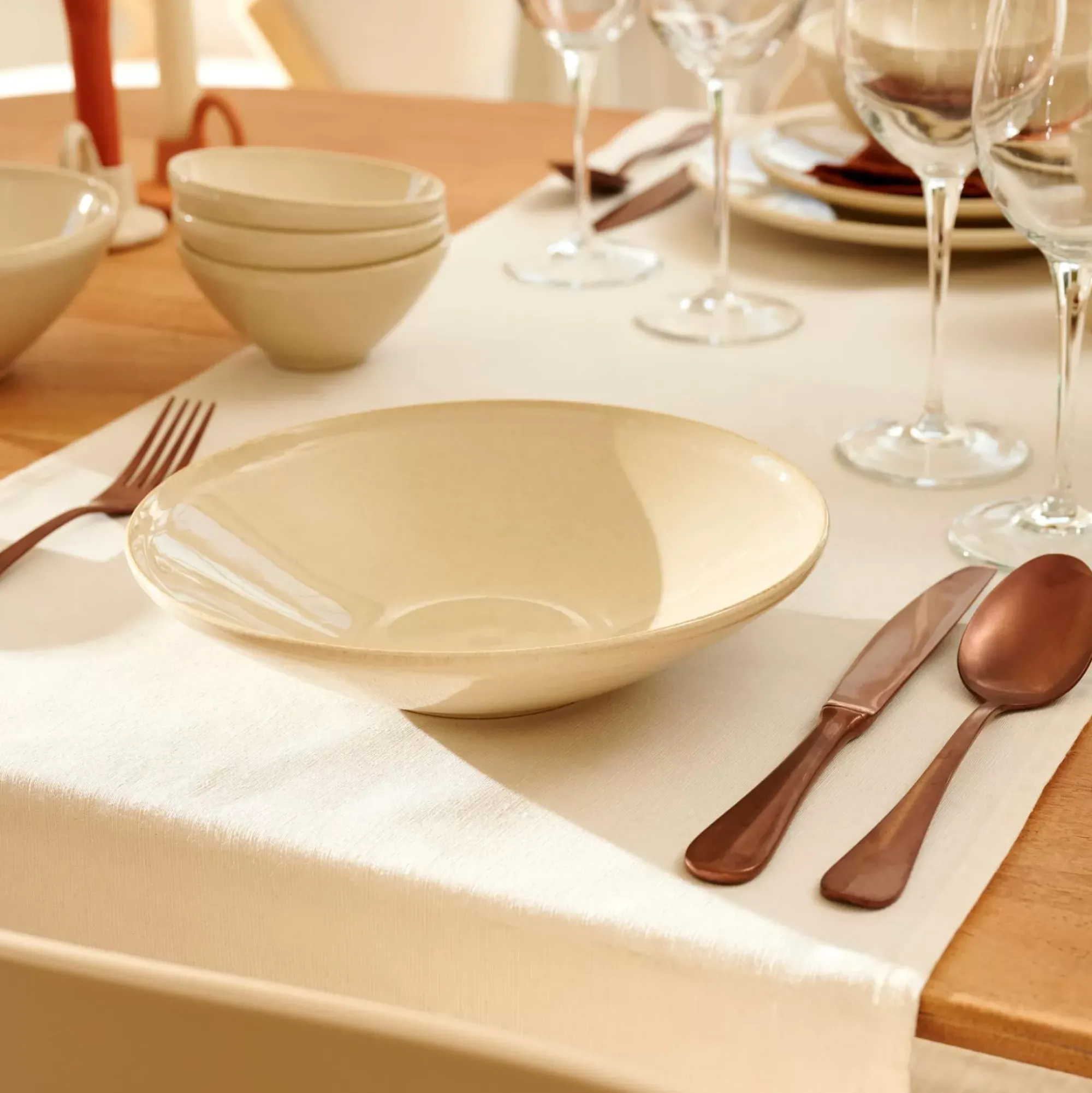 CASA Toko Sand Plato Hondo Beis Cheap