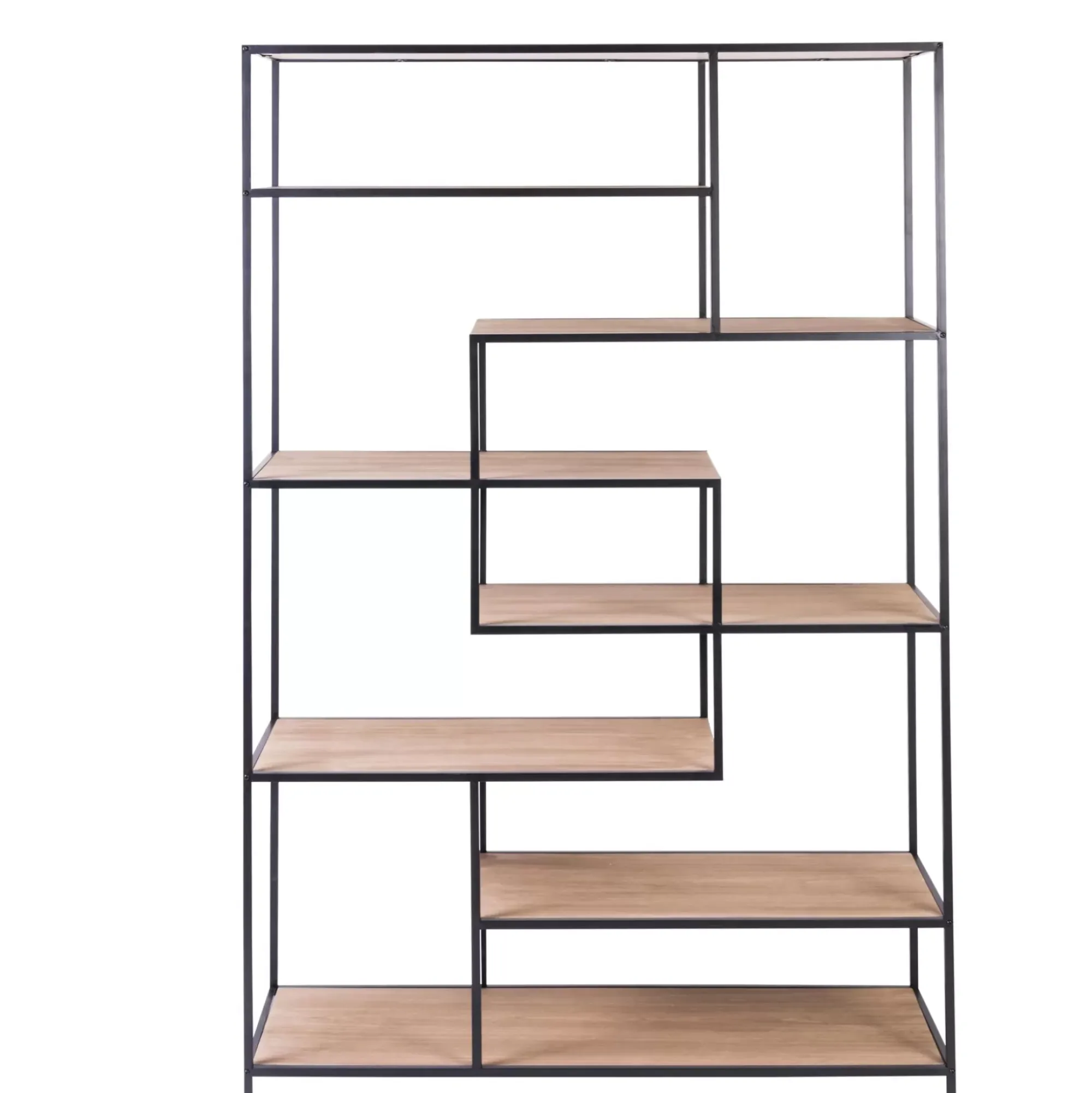 CASA Trapp Estanteria De Pared Negro Cheap