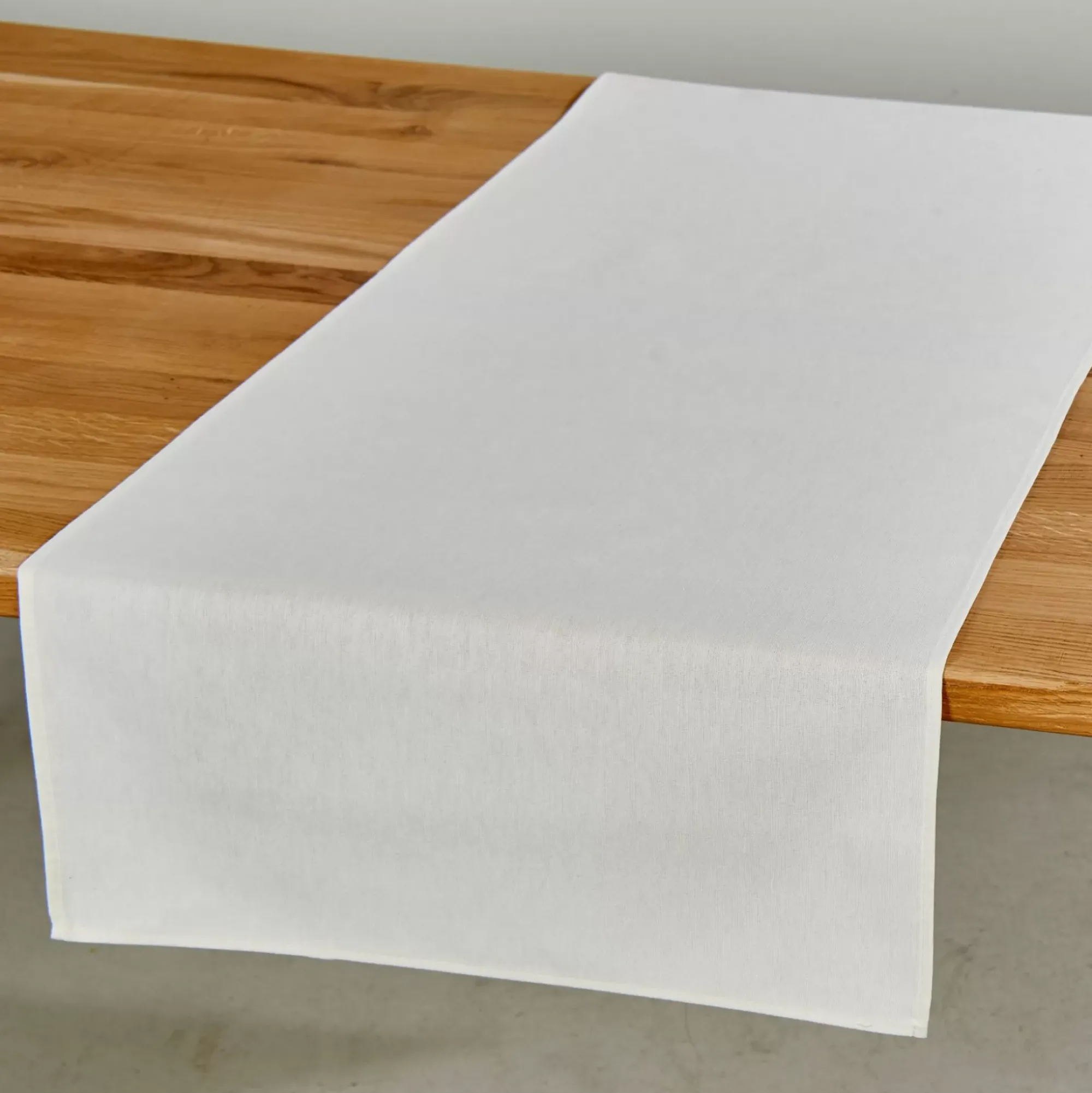 CASA Uniline Camino De Mesa Blanco Apagado Cheap