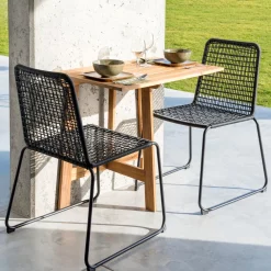 CASA Utah Mesa Plegable Marron Discount