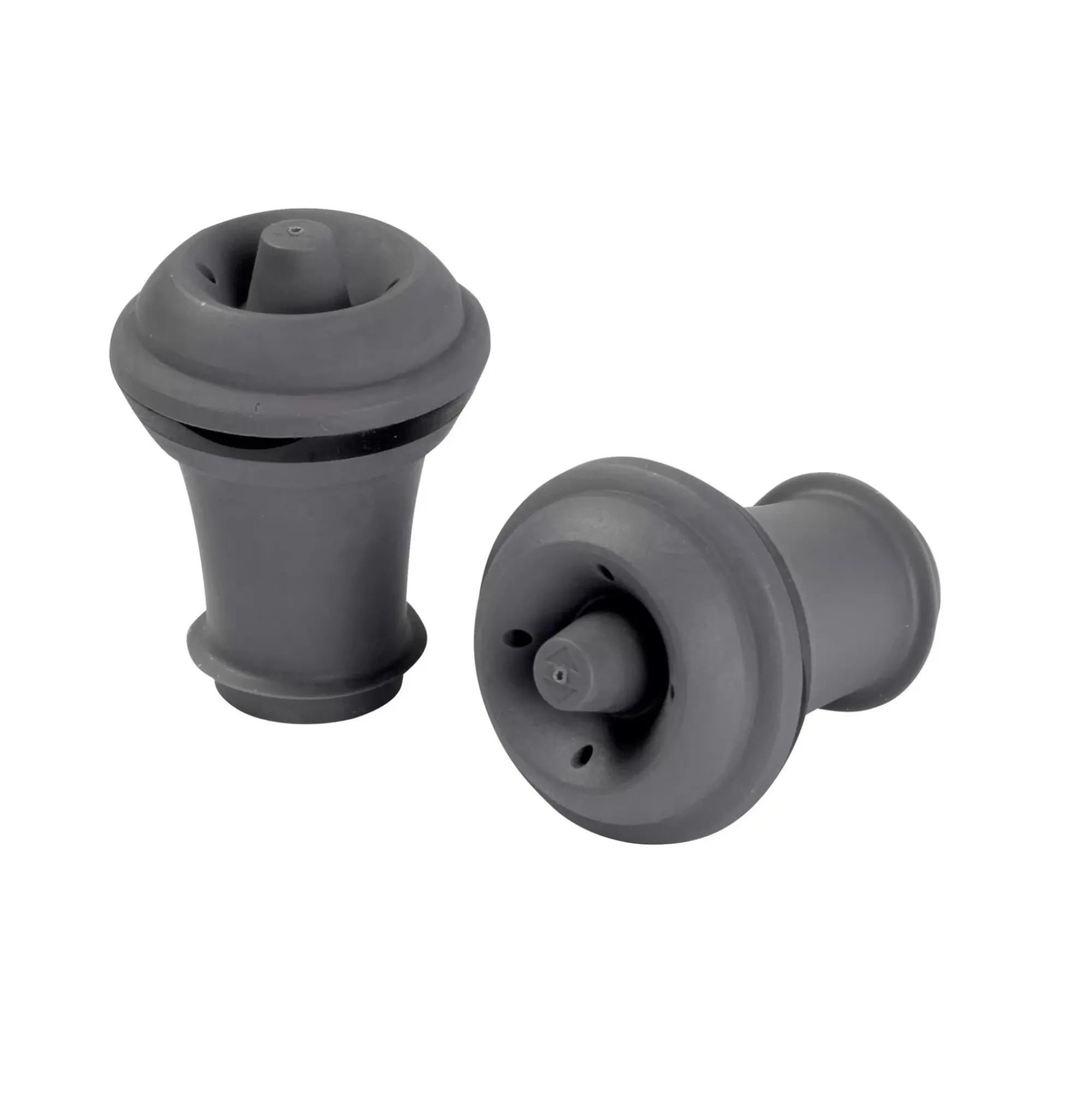 CASA Vacuvin Tapones De Vino Juego De 2 Gris Best