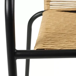 CASA Verona Silla Apilable Natural Cheap