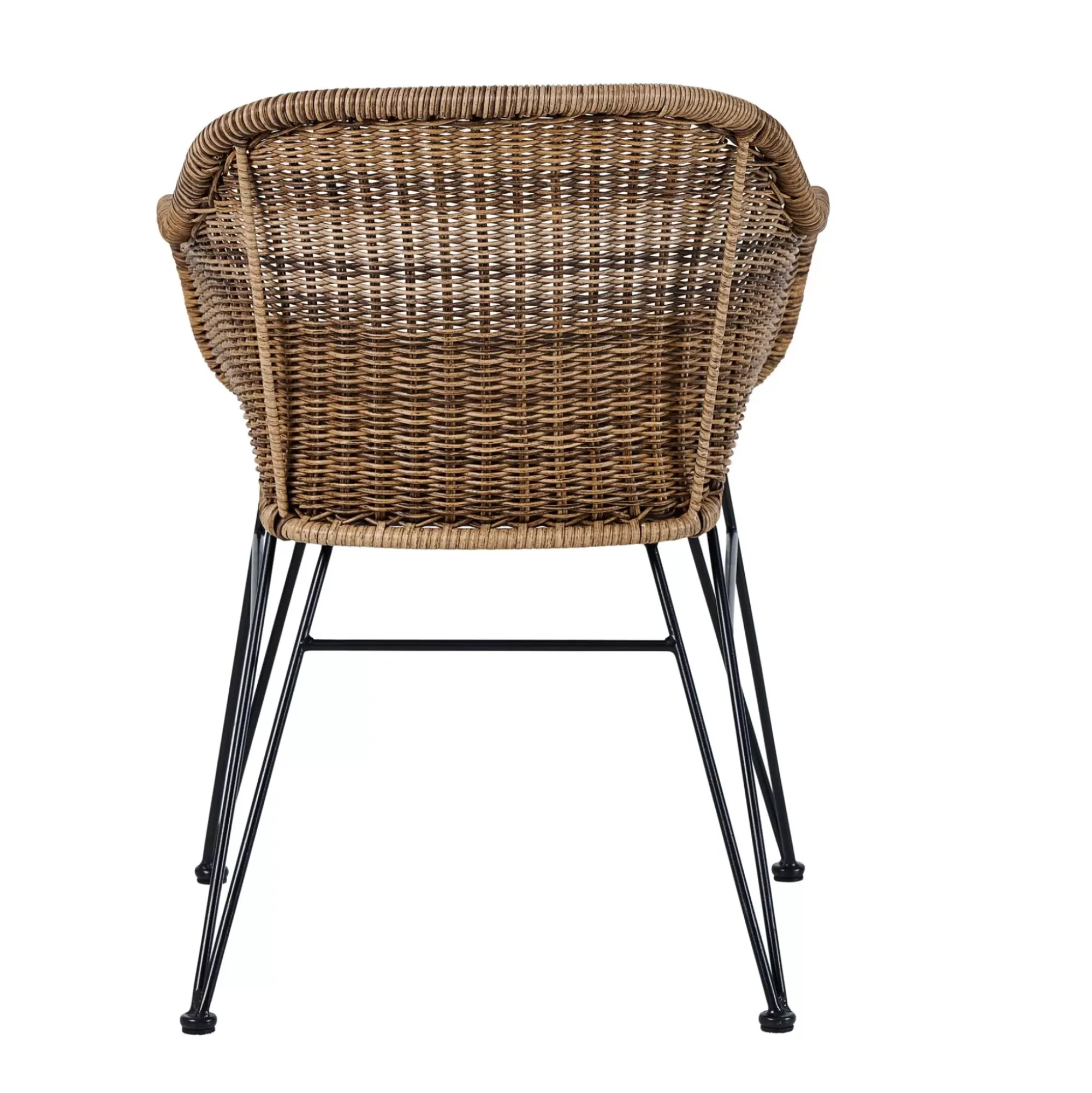 CASA Vienna Silla Comedor Negro, Natural Cheap