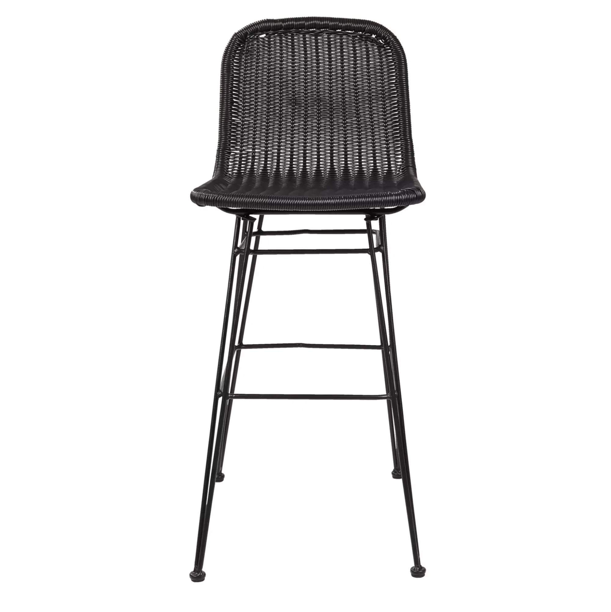 CASA Vienna Silla De Bar Negro New