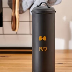 CASA Vira Fiambrera Para Pasta Negro Best Sale