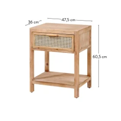 CASA Webster Mesilla De Noche Natural Sale