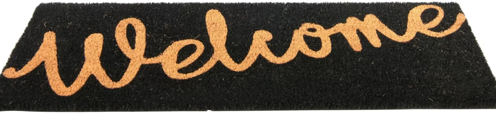 CASA Welcome Felpudo Negro Clearance