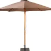 CASA Wood Parasol Sin Pie Taupe Store