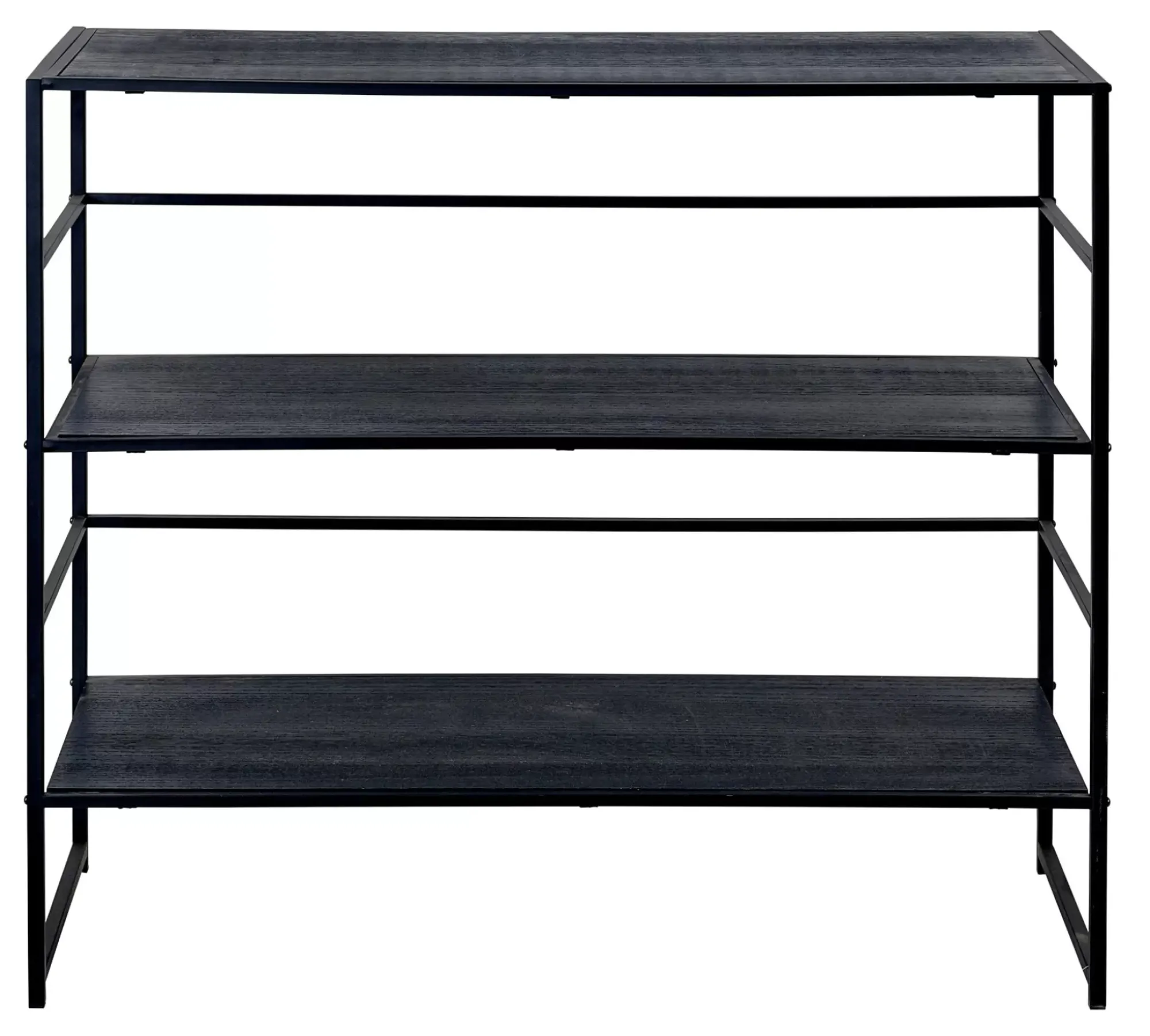 CASA Xavier Estanteria De Pared Negro Cheap