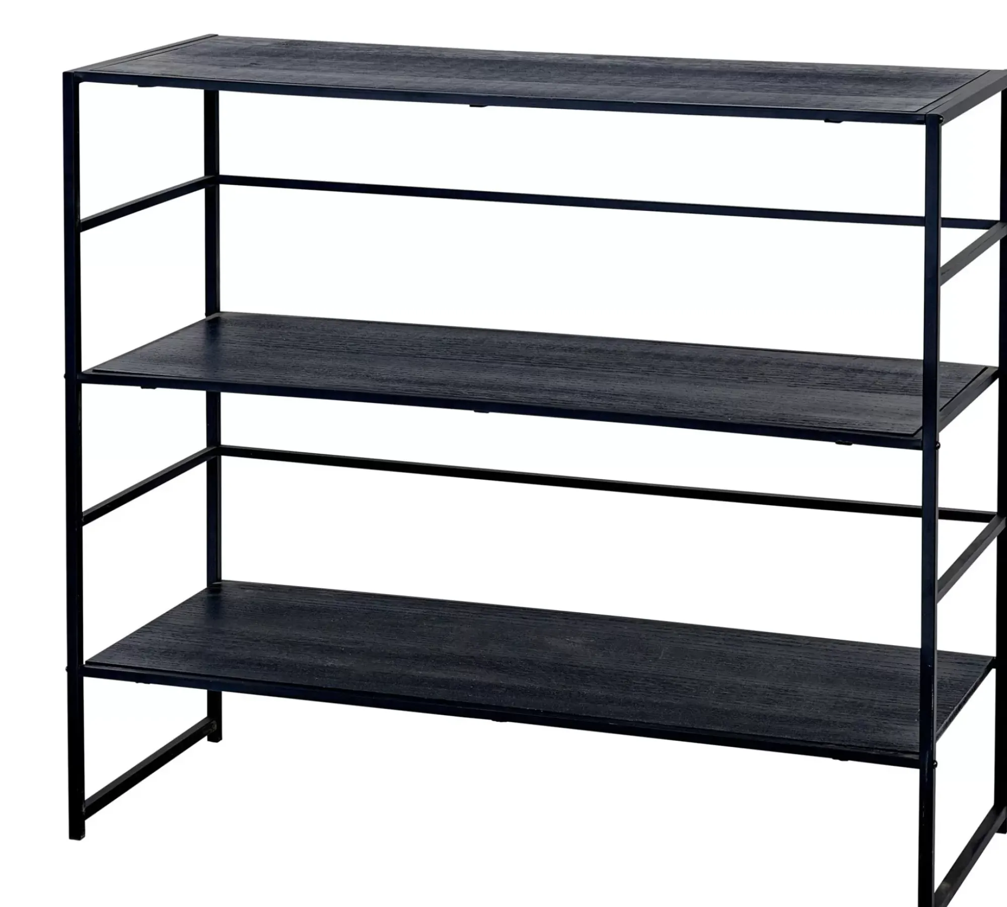 CASA Xavier Estanteria De Pared Negro Cheap