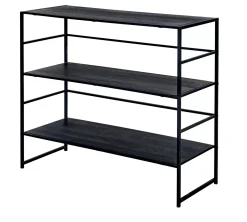 CASA Xavier Estanteria De Pared Negro Cheap