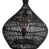 CASA Zalou Lampara De Mesa Negro Cheap