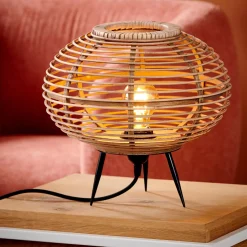 CASA Zanzi Lampara De Mesa E27 Natural Hot