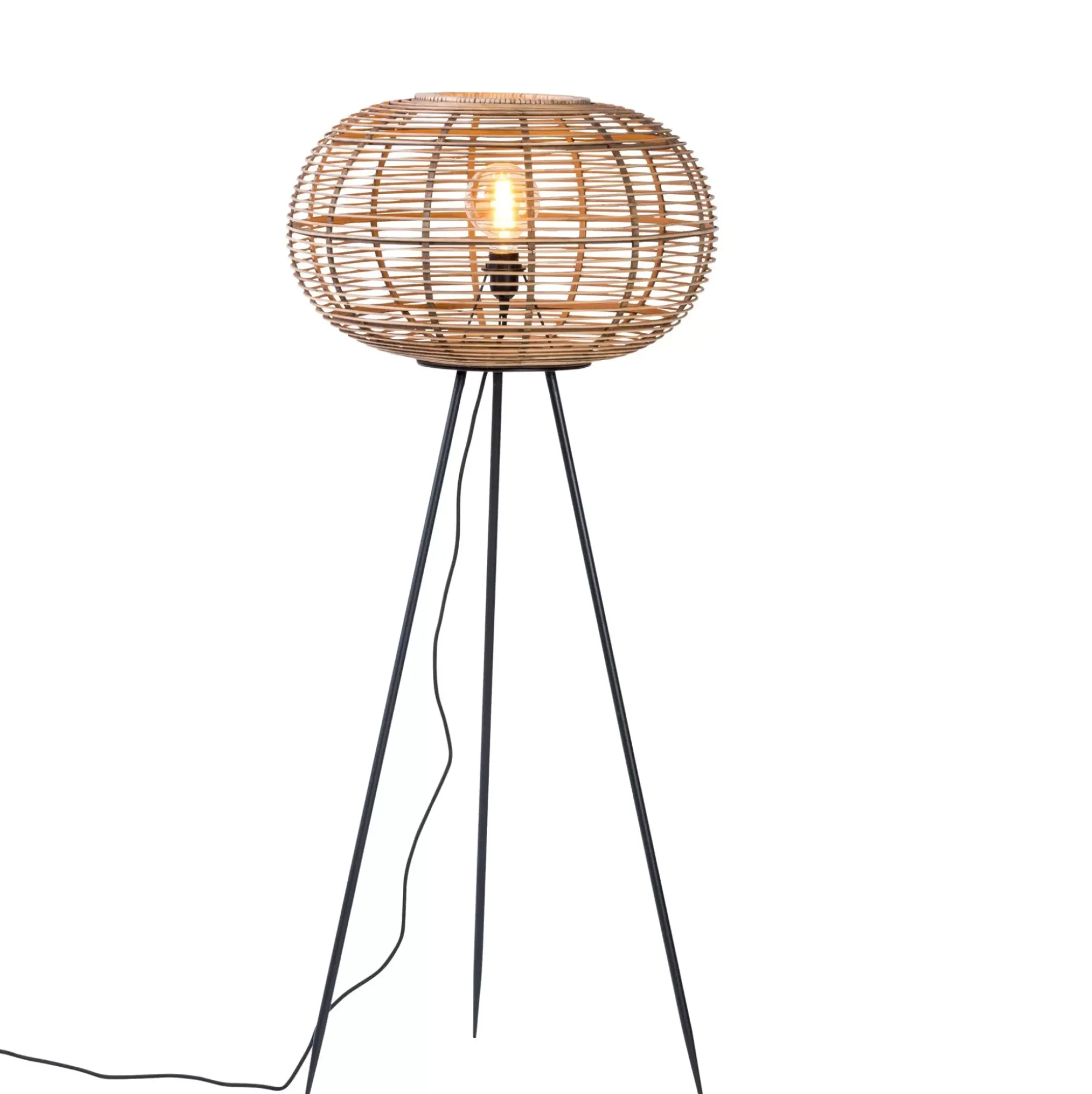 CASA Zanzi Lampara De Pie E27 Natural Clearance