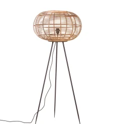 CASA Zanzi Lampara De Pie E27 Natural Clearance