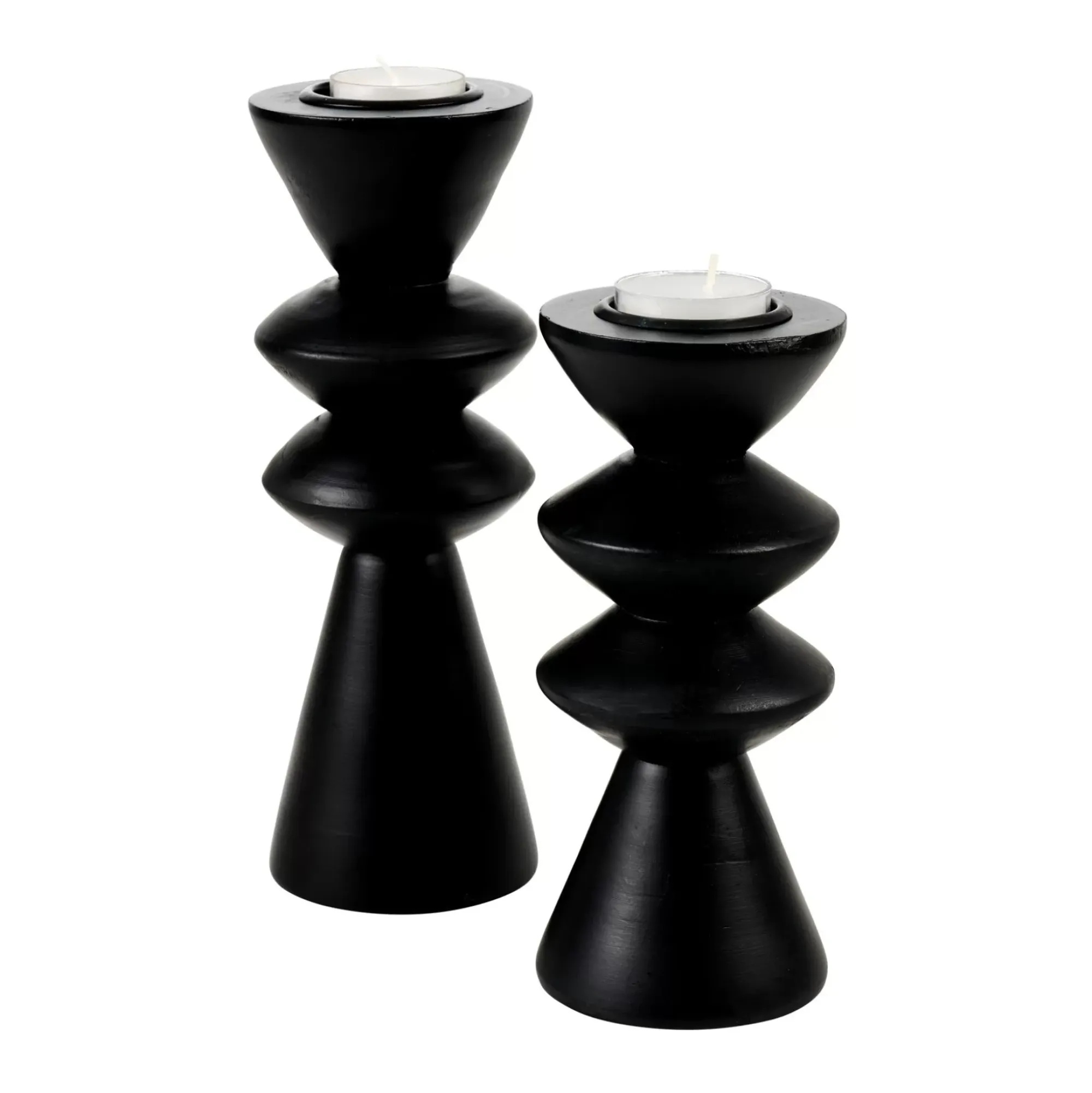 CASA Zigzag Soporte Para Vela Pequena Negro Online